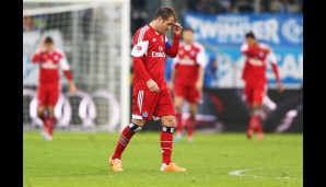 Mit der Niederlage musste der HSV im Abstiegskampf erneut einen Rückschlag verkraften