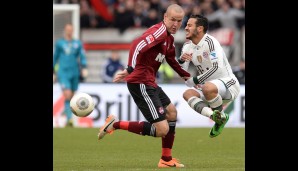 1. FC NÜRNBERG - BAYERN MÜNCHEN 0:2: Zumindest zu Beginn war der Club der erwartet unangenehme Gegner für den FCB