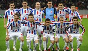 OTELUL GALATI: Die Mannschaft des Stahlwerks Galati wurde 2010/11 zum ersten Mal rumänischer Meister und holte in der Champions League keinen einzigen Punkt. Es sollte der Anfang des Absturzes werden.