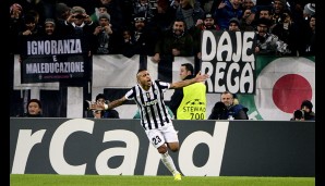 Platz 7: Arturo Vidal von Juventus Turin (5 Tore)