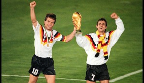 Die erneute WM-Finalniederlage 1986 machte Platz für eine neue Ära - und für Lothar Matthäus (1987 - 1999)