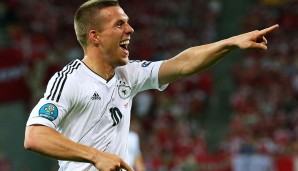 Platz 3: Lukas Podolski mit 129 Einsätzen von Juni 2004 bis August 2016
