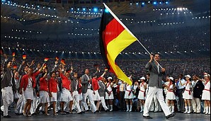 Aufgrund seiner Leistungen wurde Dirk Nowitzki zum Fahnenträger der Deutschen Olympia-Mannschaft in Peking ernannt