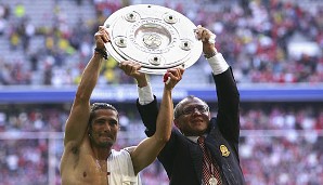 Einer der erfolgreichsten Trainer der Bayern war Felix Magath (r.). Er holte 2005/2006 und in der darauf folgenden Saison sowohl den Titel als auch den DFB-Pokal