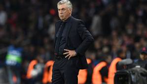 RANG 3 - Carlo Ancelotti (Juli 2016 - September 2017): 40 Spiele (29 S - 8 U - 3 N) Punkteschnitt: 2,38