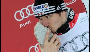 Der zweite Streich: Beim Weltcupfinale am 13. März 2010 siegte er in seiner Heimatstadt Garmisch-Partenkirchen im Slalom auf dem Gudiberg
