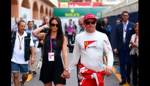 Hier zeigt sich das Paar etwas grimmig beim GP in Monaco
