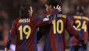 Vier Jahre lang zauberte er gemeinsam mit Ronaldinho im Mittelfeld des FC Barcelona...