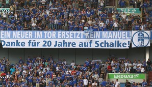 Die Schalker Fans werden ihren Manuel dennoch immer im Herzen halten. Das ließen sie den Torwart beim letzten Heimspiel spüren