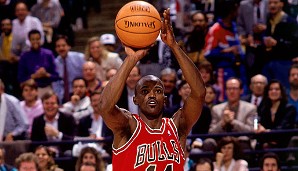 1990 in Miami, 1991 in Charlotte, 1992 in Orlando: Craig Hodges (Chicago Bulls), 19, 17 & 16 Punkte im Finale