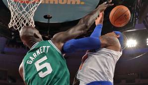 Platz 22: Kevin Garnett - 186 Blocks in 143 Spielen - Teams: Minnesota Timberwolves, Boston Celtics, Brooklyn Nets.