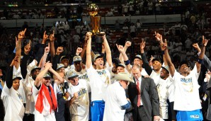 2011: Dallas Mavericks (4-2 gegen Miami Heat). Finals MVP: Dirk Nowitzki