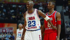 Im All-Star Game war Kobe ebenfalls ein gern gesehener Gast. 18-mal war er beim Spiel dabei. 2003 versaute er Michael Jordan bei dessen letztem Auftritt zudem den Gamewinner.