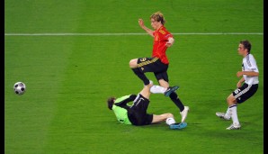EM 2008. Deutschland erreicht das Finale gegen Spanien, doch Fernando Torres macht die Titelträume zunichte