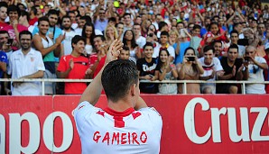 Rang 9: Kevin Gameiro vom FC Sevilla (15 Tore)