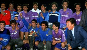 Einige Jahre zuvor, 1986: Die Königlichen gewinnen die UEFA-Cup-Endspiele gegen den 1. FC Köln