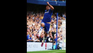 Platz 3: Diego Costa vom FC Chelsea (20 Tore)