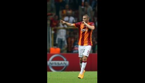 Rang 4: Burak Yilmaz von Galatasaray (16 Tore)