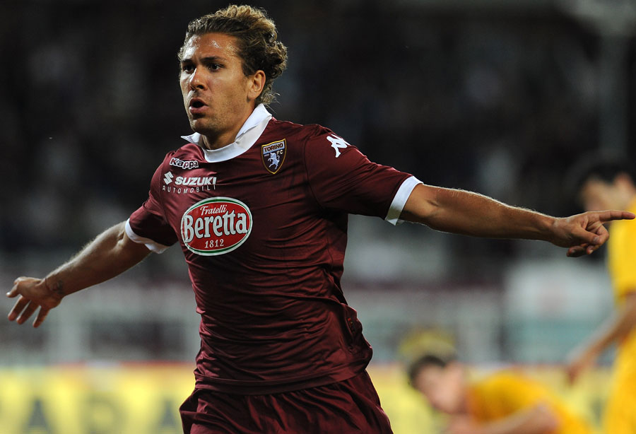Rang 14: Alessio Cerci vom FC Turin (13 Tore)