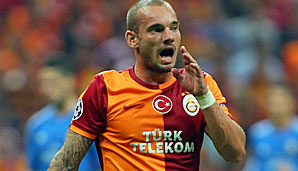 Als Wesley Sneijder zu Galatasaray kam, gab's für die Fans kein Halten mehr