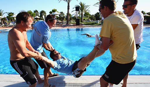 Bei der Veranstaltung "Champion des Jahres" wurden namhafte Sportler nach Portugal geladen: Unter anderem Alexander Leipold, Michael Greis, Andreas Dittmer und Jan Frodeno und Mark Warnecke