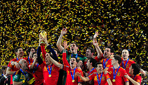 Spanien ist Weltmeister 2010! Herzlichen Glückwunsch!