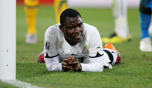 Zwei Gelegenheiten im zweiten Durchgang ließ Ghana ungenutzt. Wie gegen Serbien war das Team um Kwadwo Asamoah nur vom Punkt erfolgreich