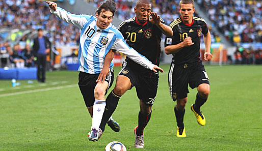 Nach der Pause zieht Argentinien an: Messi und Co. gehen ein hohes Tempo