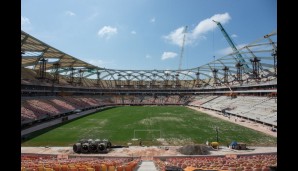 Arena Amazonia (Manaus); Fassungsvermögen: 46.000; Spiele: 4 Gruppenspiele; Baumaßnahmen: Neubau an alter Stelle