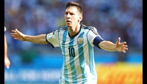 3. Lionel Messi - Argentinien - 4 Tore (Vize-Weltmeister)
