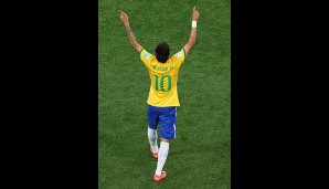3. Neymar - Brasilien - 4 Tore (Vierter Platz)