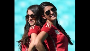 Ob diese Spanierinnen nach dem Spiel noch so gelächelt haben?