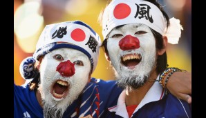 Dass die Fans der Japaner äußerst gute Stimmung verbreiten, ist nichts Neues
