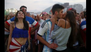 Für die US-Amerikaner ist die WM gelaufen. Jungs in Argentinien-Trikots stehen dafür hoch im Kurs