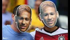 Hier ist eine gewisse Ähnlichkeit zu... Ja wem eigentlich - Zombie-Neymar?