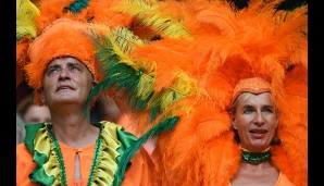 Brasilianischer Trend in Oranjes Farben? Kann man mal machen