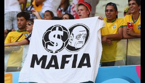 Diese Fans zeigten, was sie von der FIFA halten