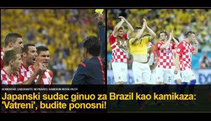 Dnevnik (Kroatien): "Der japanische Schiedsrichter stirbt für Brasilien wie ein Kamikaze"