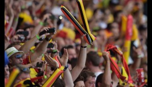 Belgien - Algerien: Ja spielt denn da Deutschland? Die Fans sind jedenfalls zum Verwechseln ähnlich