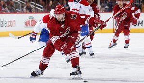 Coyotes-Stürmer Tobias Rieder ist der einzige NHL-Profi, der Pat Cortina zur Verfügung steht