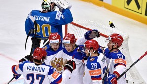 Russland hat gegen Kasachstan die zweite Pleite im Turnier abgewendet
