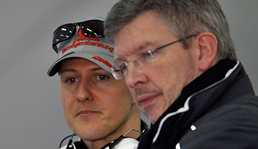 Michael Schumacher und Ross Brawn haben schon bei Benetton und Ferrari zusammengearbeitet