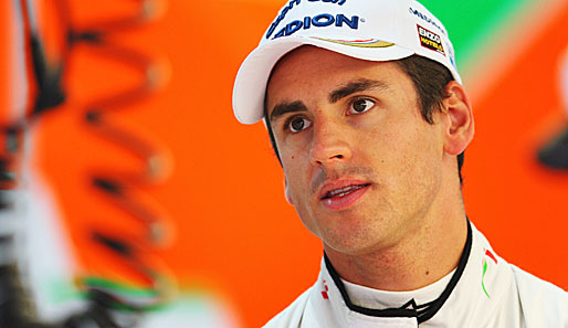 Adrian Sutil wurde einige Tage lang mit Ferrari in Verbindung gebracht