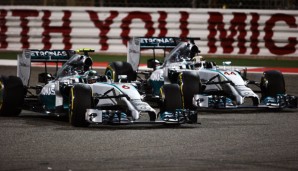 Nico Rosberg hatte mehrmal die Nase vorn, musste sich aber Lewis Hamilton geschlagen geben