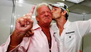 John Button begleitete seinen Sohn Jenson bis zu seinem Tod