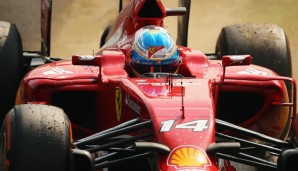 Fernando Alonso schied im Ferrari in Monza mit einem technischen Problem frühzeitig aus