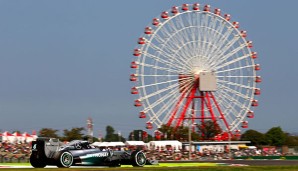 Stark: Lewis Hamilton dominierte das Training in Japan