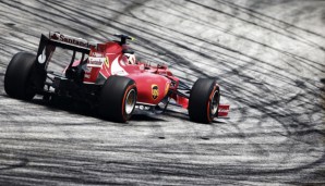 Kimi Räikkönen kommt mit seinem Ferrari F14-T selbst jetzt noch nicht wirklich zurecht