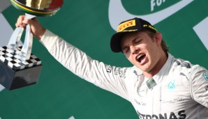 Nico Rosberg ließ in Interlagos zum fünften Mal in der Saison 2014 alle anderen Fahrer hinter sich