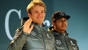 Nico Rosberg vor Lewis Hamilton. Eine Vorschau auf die nächste Saison?